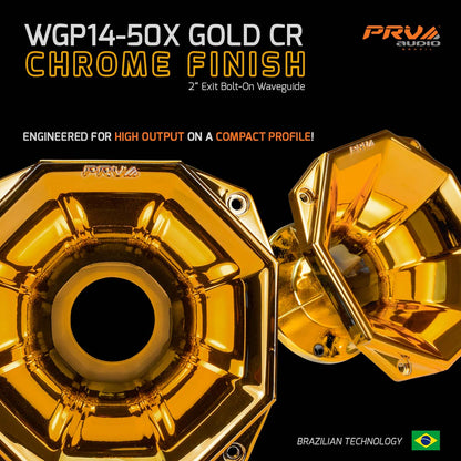 PRV WGP14-50X GOLD CR Waveguide